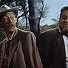 John Carradine and John Mitchum in Bigfoot (1970)