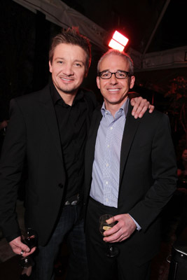 Jeremy Renner and Jess Cagle