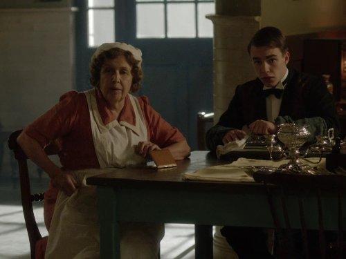 Anne Reid and Nico Mirallegro in Upstairs Downstairs (2010)