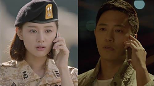 Jin Goo and Kim Ji-won in Descendants of the Sun (2016)