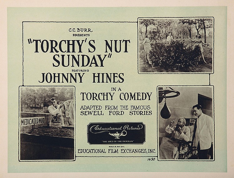 Johnny Hines in Torchy's Nut Sunday (1922)