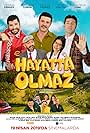 Emir Han Özcan, Ceyhun Yilmaz, Ceyhun Fersoy, Inan Ulas Torun, Tugba Melis Türk, Sennur Nogaylar, Derya Sen, Emre Çaltili, Selin Sezgin, and Nurullah Celebi in Hayatta Olmaz (2019)