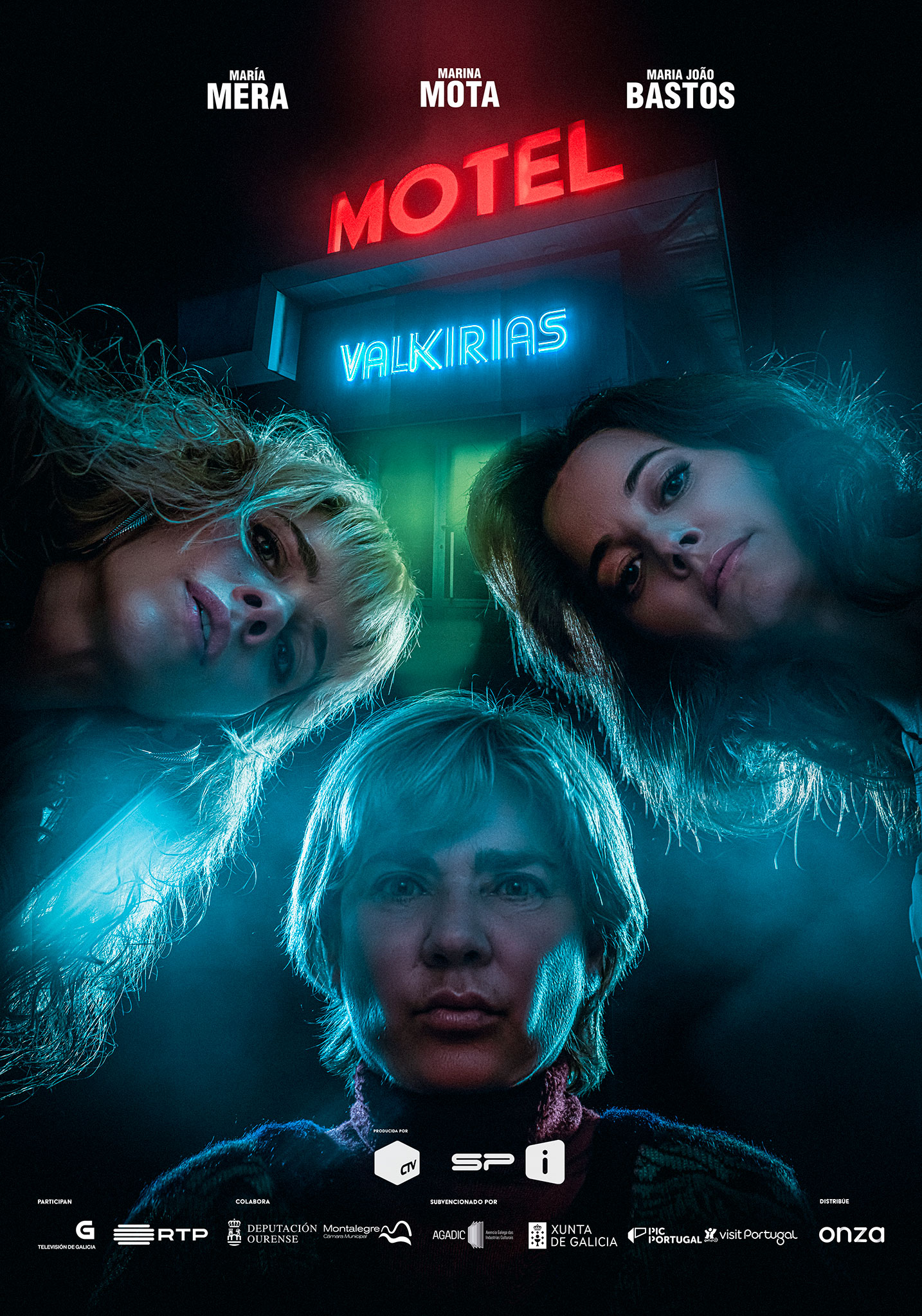 Marina Mota, Maria João Bastos, and María Mera in Motel Valkirias (2023)