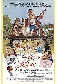 James Stewart and Mickey Rooney in The Magic of Lassie (1978)