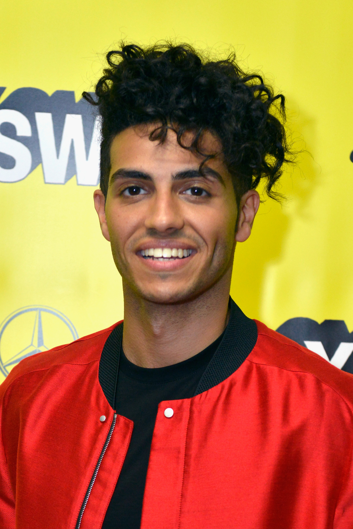 Mena Massoud at an event for Run This Town (2019)