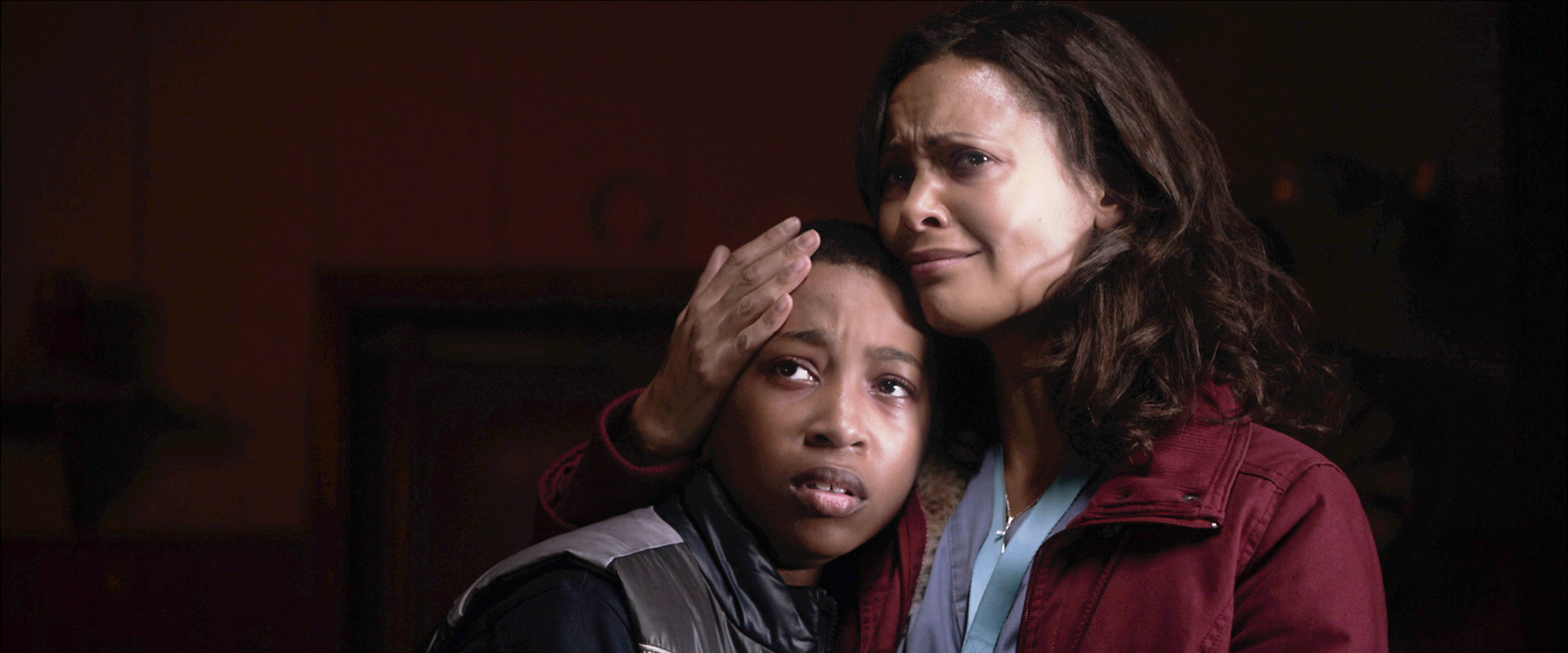 Thandiwe Newton and Jacob Latimore in Vanishing on 7th Street (2010)