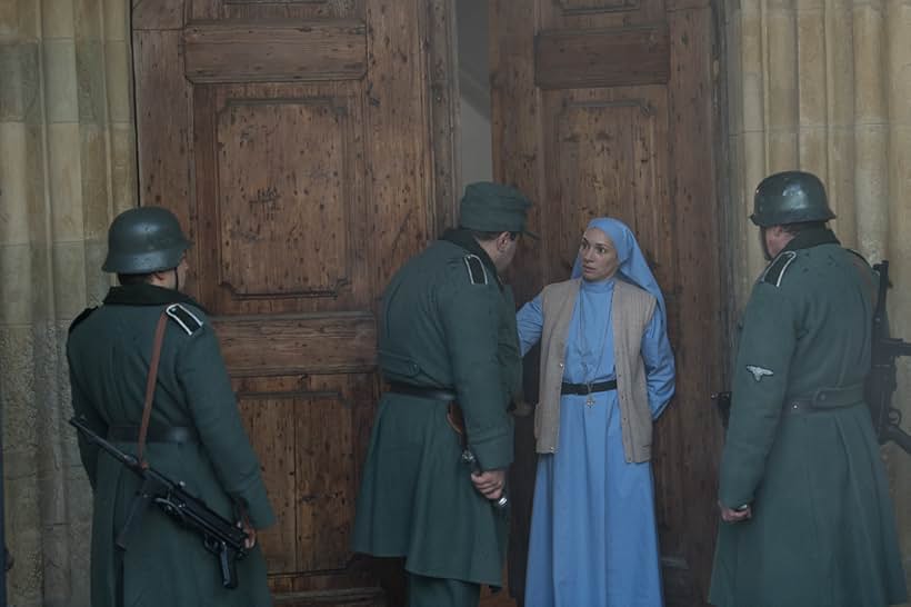 Gabriel Costin and Fatma Mohamed in Sabina: Tortured for Christ - The Nazi Years (2021)