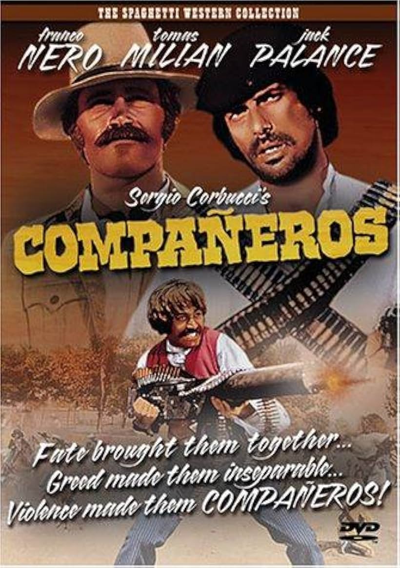 Tomas Milian and Franco Nero in Compañeros (1970)