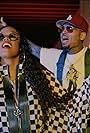 Chris Brown and H.E.R. in H.E.R. Feat. Chris Brown: Come Through (2021)