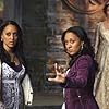 Tamera Mowry-Housley, Tia Mowry, and Kristen Wilson in Twitches Too (2007)