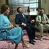 Trevor Adams, Sue Nicholls, and Leonard Rossiter in The Fall and Rise of Reginald Perrin (1976)