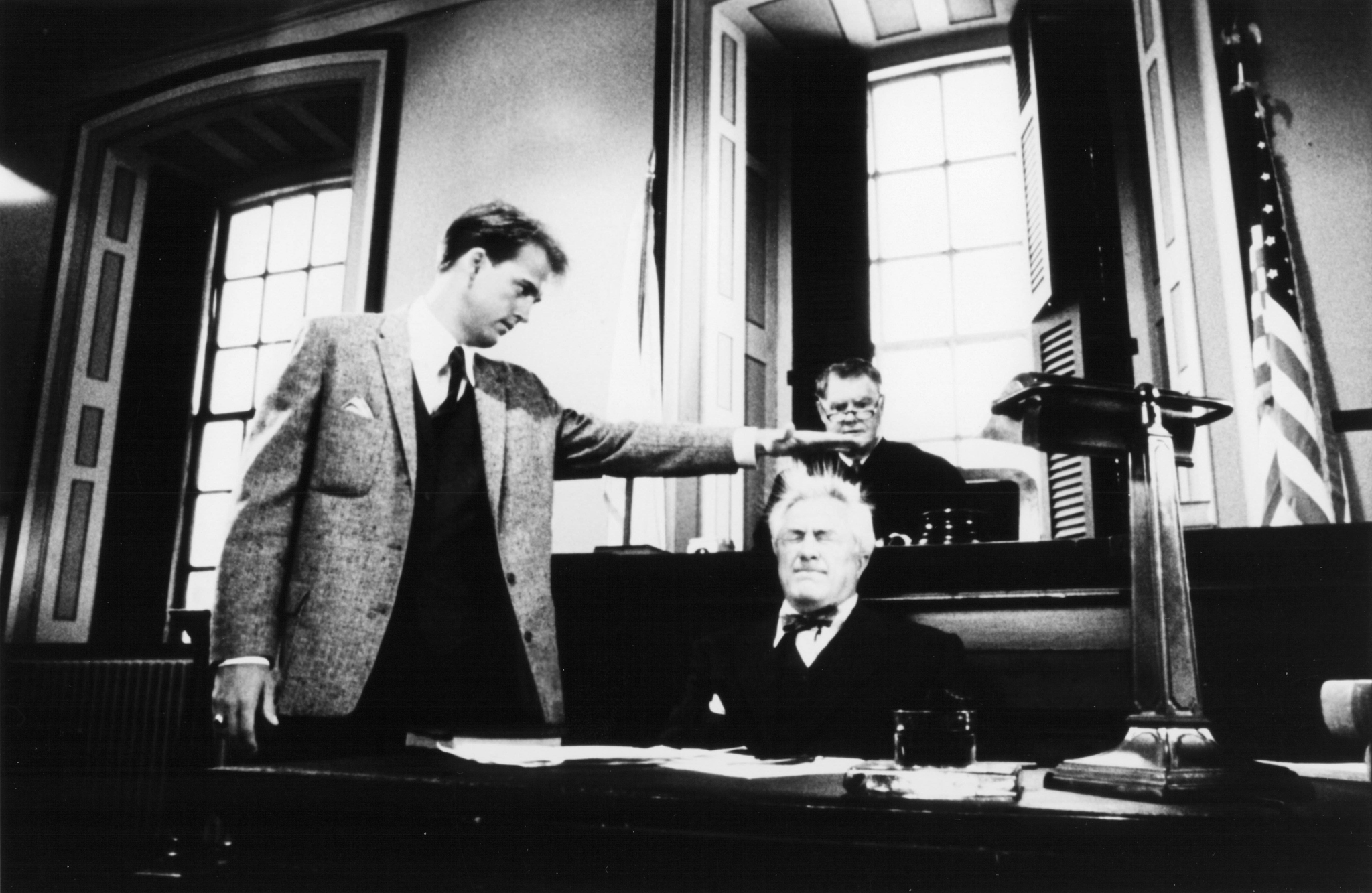 Anthony Edwards, Thomas H. Needham, and Al Ruban in Mr. North (1988)