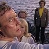 Christopher Lee, Britt Ekland, Diane Cilento, Ingrid Pitt, and Edward Woodward in The Wicker Man (1973)