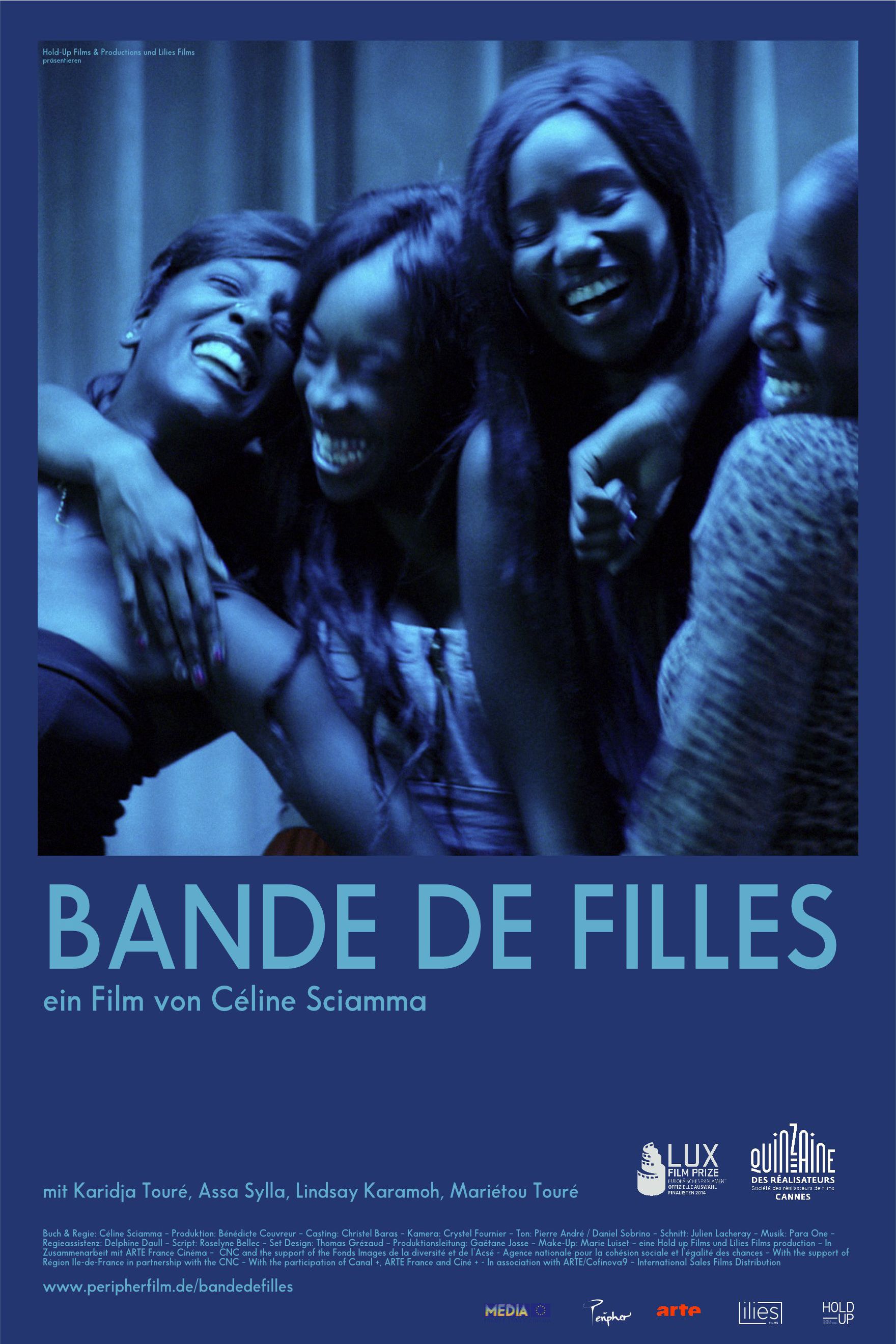 Karidja Touré, Assa Sylla, Lindsay Karamoh, and Mariétou Touré in Girlhood (2014)