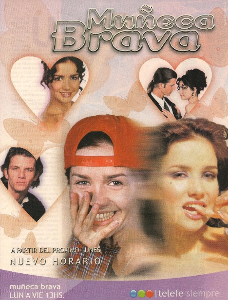 Facundo Arana and Natalia Oreiro in Muñeca brava (1998)