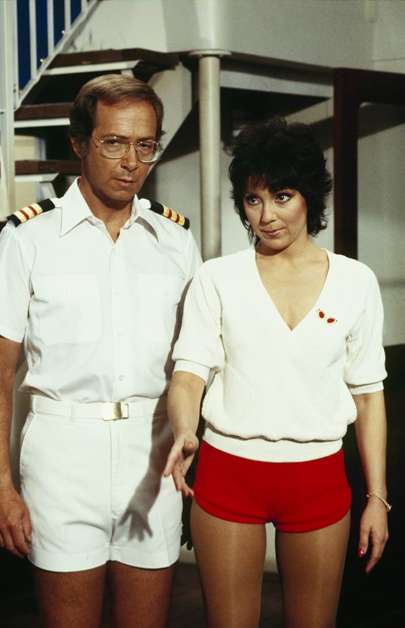 Joyce DeWitt and Bernie Kopell in The Love Boat (1977)