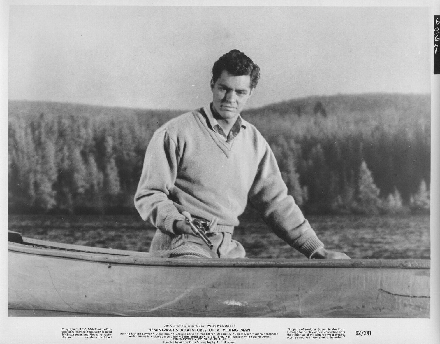 Richard Beymer in Hemingway's Adventures of a Young Man (1962)