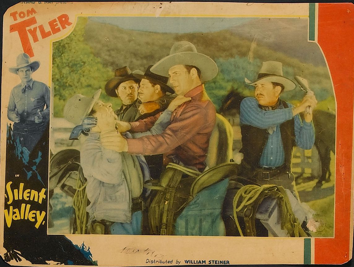 George Hazel, Art Miles, Tom Tyler, and Slim Whitaker in Silent Valley (1935)