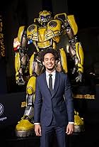 Jorge Lendeborg Jr. at an event for Bumblebee (2018)