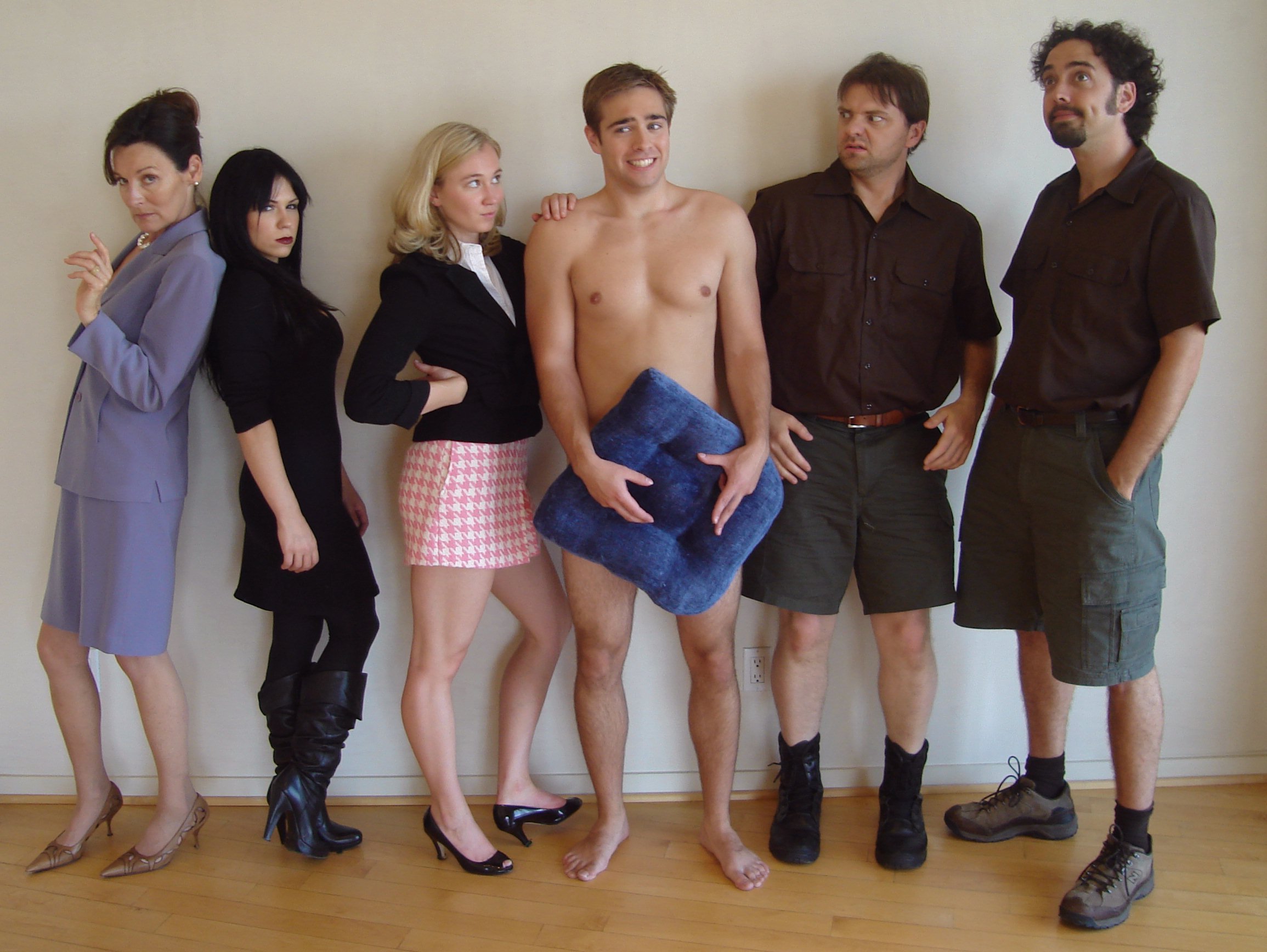 Katherine Pawlak, Scott Rognlien, Aaron Lyons, Kristen Frazier, and Joel Wetterstein in Full Disclosure (2008)