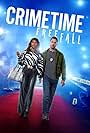 Luke Macfarlane and Lyndie Greenwood in CrimeTime: Freefall (2024)