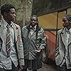 Dua Saleh, Kedar Williams-Stirling, and Chinenye Ezeudu in Episode 5 (2021)