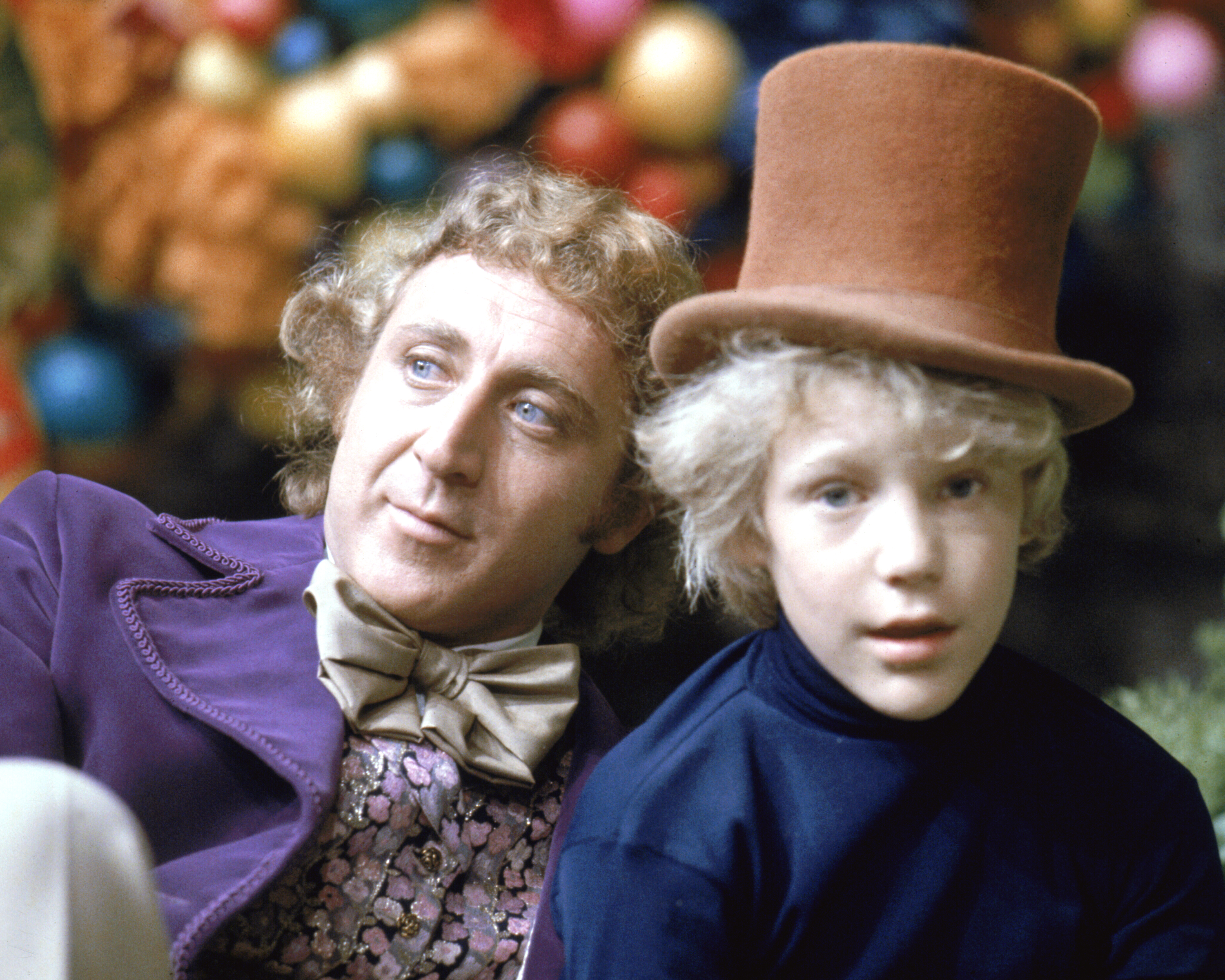 Gene Wilder and Peter Ostrum in Willy Wonka & the Chocolate Factory (1971)