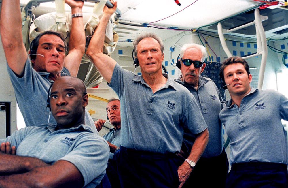 Clint Eastwood, Tommy Lee Jones, Loren Dean, Donald Sutherland, James Garner, and Courtney B. Vance in Space Cowboys (2000)