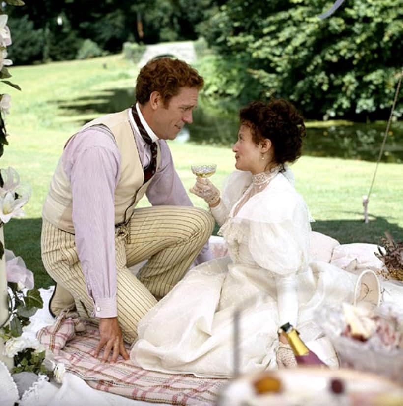 Hugh Laurie and Lyndsey Marshal in The Young Visiters (2003)