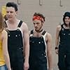 Tyler Johnston, Alexander De Jordy, Evan Stern, and Michelle Mylett in Letterkenny (2016)