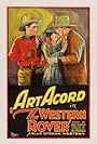 Art Acord, Ena Gregory, and Albert J. Smith in The Western Rover (1927)