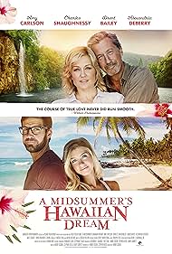 Amy Carlson, Charles Shaughnessy, Alexandria DeBerry, and Brent Bailey in A Midsummer's Hawaiian Dream (2016)