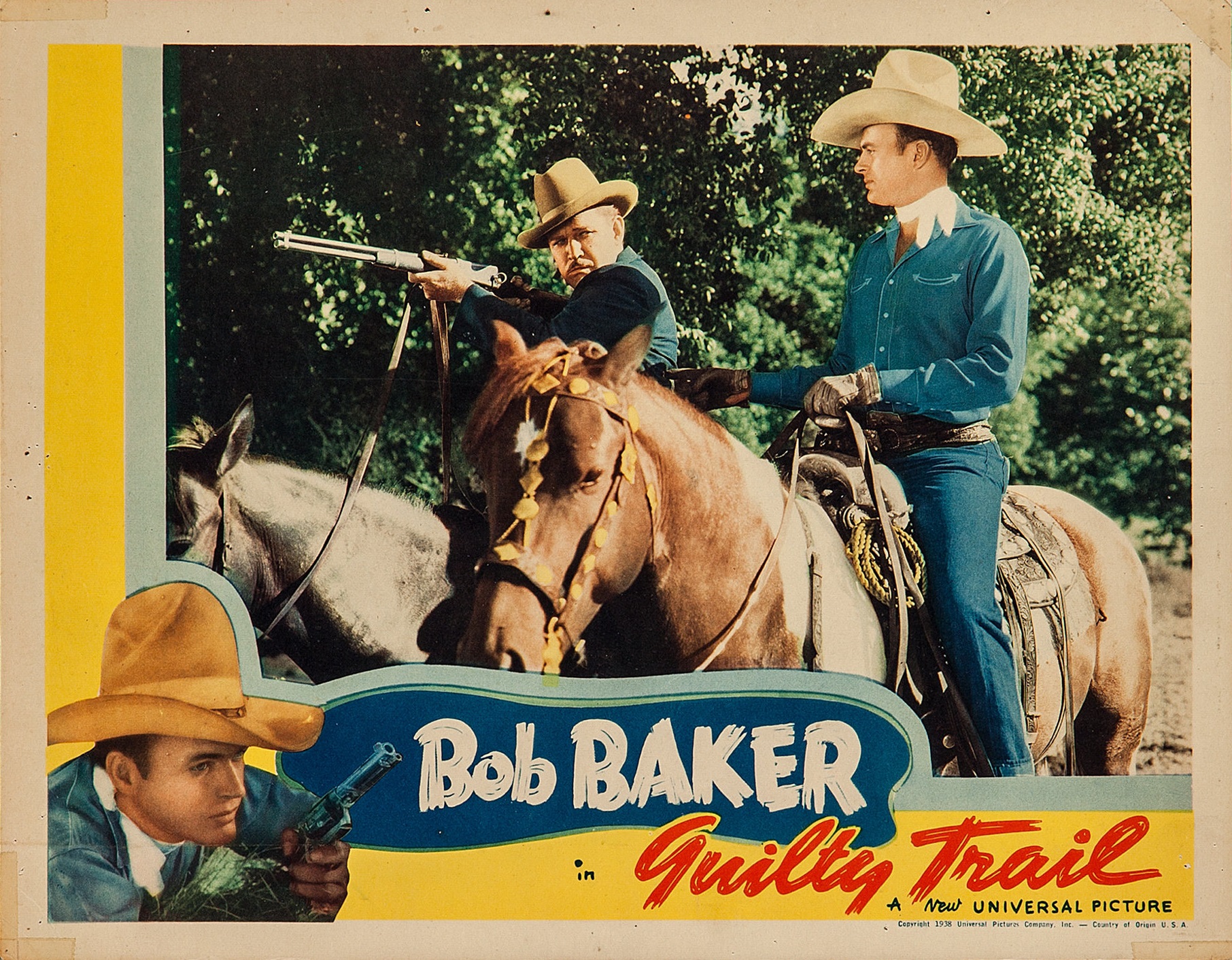 Bob Baker in Guilty Trails (1938)