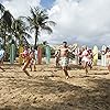 Mollee Gray, Garrett Clayton, Jordan Fisher, and Jett Wilder in Teen Beach Movie (2013)