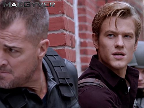 George Eads and Lucas Till in MacGyver (2016)