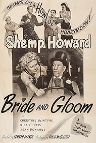 Dick Curtis, Shemp Howard, Christine McIntyre, and Jean Willes in Bride and Gloom (1947)