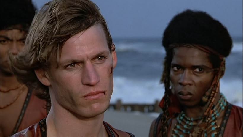 Michael Beck, David Harris, and Brian Tyler in The Warriors (1979)