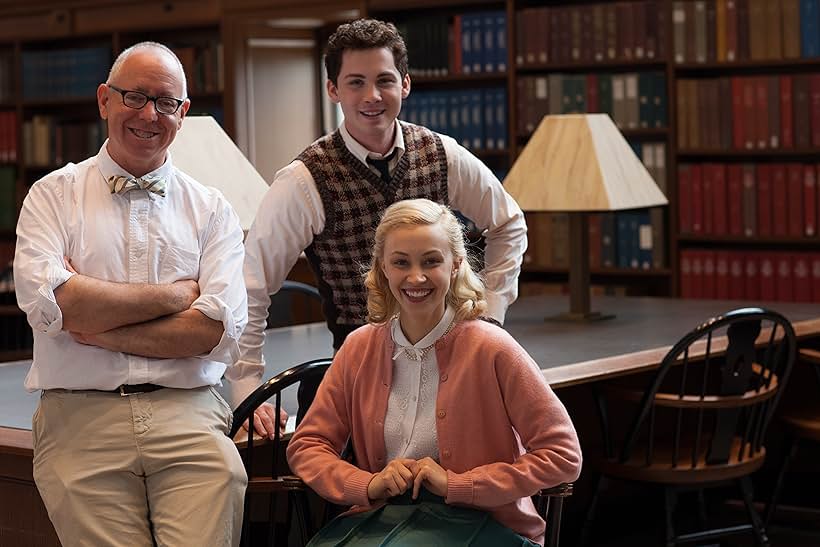 Sarah Gadon, Logan Lerman, and James Schamus in Indignation (2016)