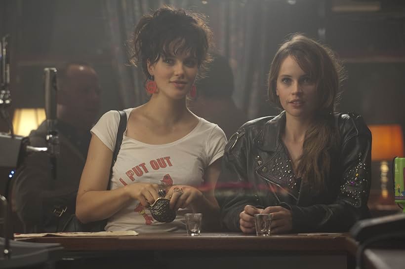 Felicity Jones and Jessica Brown Findlay in Albatross (2011)