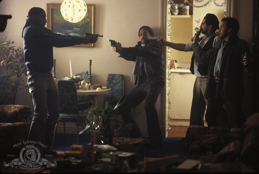 Billy Crystal and Gregory Hines in Running Scared (1986)