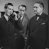 Edmon Ryan, George Street, and Hugh Williams in The Dark Eyes of London (1939)