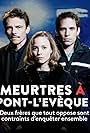 Arnaud Binard, Elodie Frenck, and Antoine Hamel in Meurtres à Pont-L'Évêque (2020)