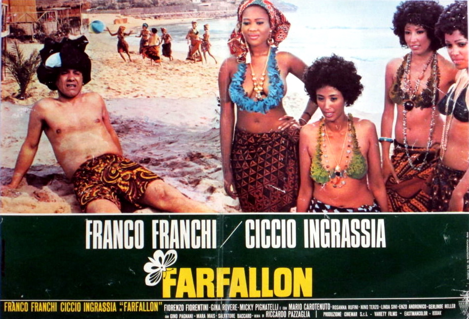 Franco Franchi and Melissa Chimenti in Farfallon (1974)