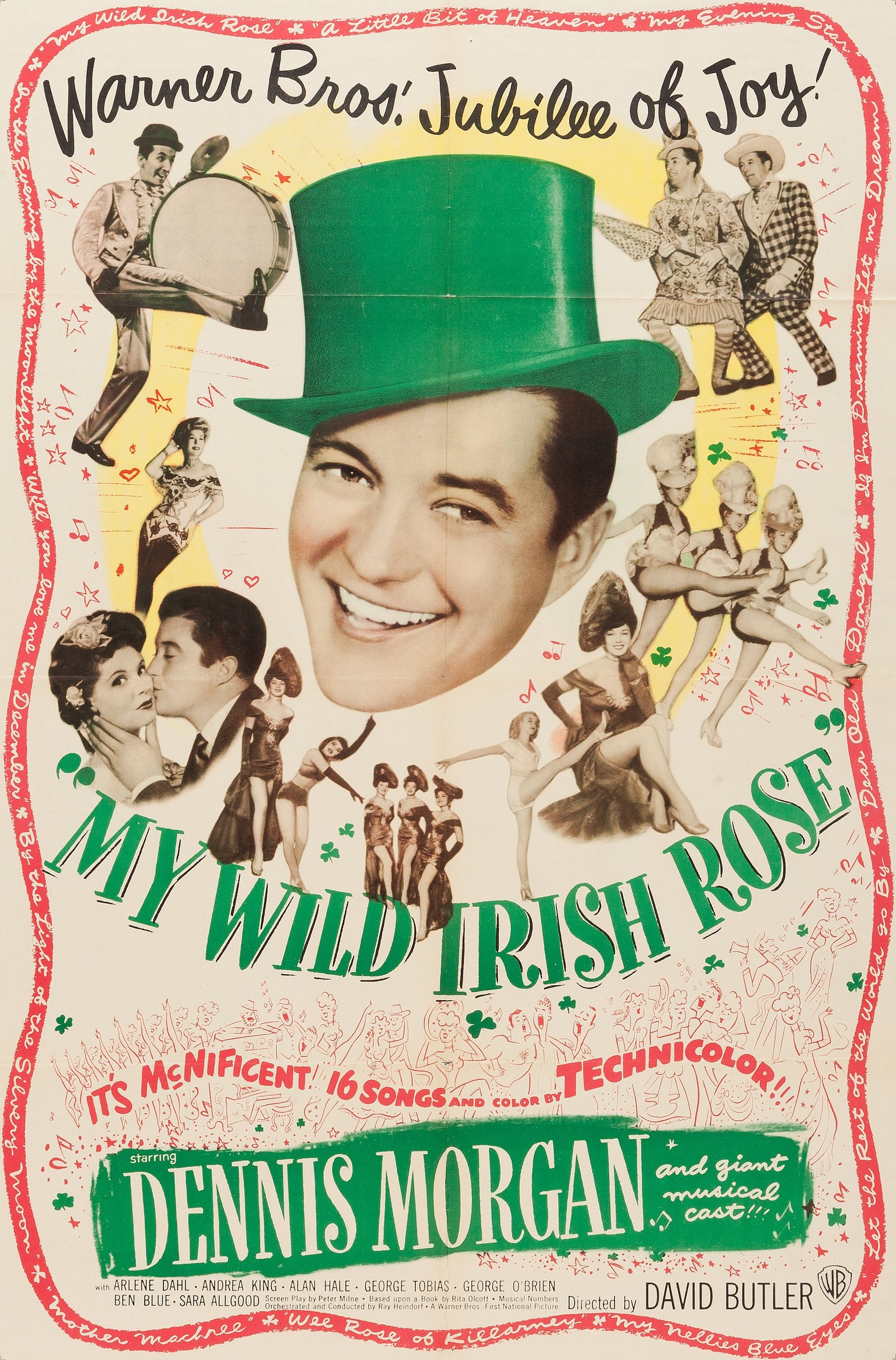 Arlene Dahl and Dennis Morgan in My Wild Irish Rose (1947)