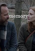 Peter Sarsgaard and Jessica Chastain in Memory (2023)