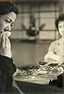 Yukiko Todoroki and Misako Watanabe in Joshiryôsai (1957)