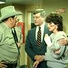 Larry Hagman, Barry Corbin, and Linda Gray in Dallas (1978)