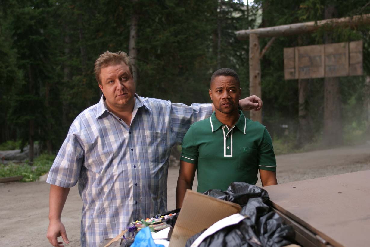 Cuba Gooding Jr. and Paul Rae in Daddy Day Camp (2007)