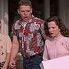 Lea Thompson, Tom Wilson, and Lisa Freeman in Back to the Future Part II (1989)