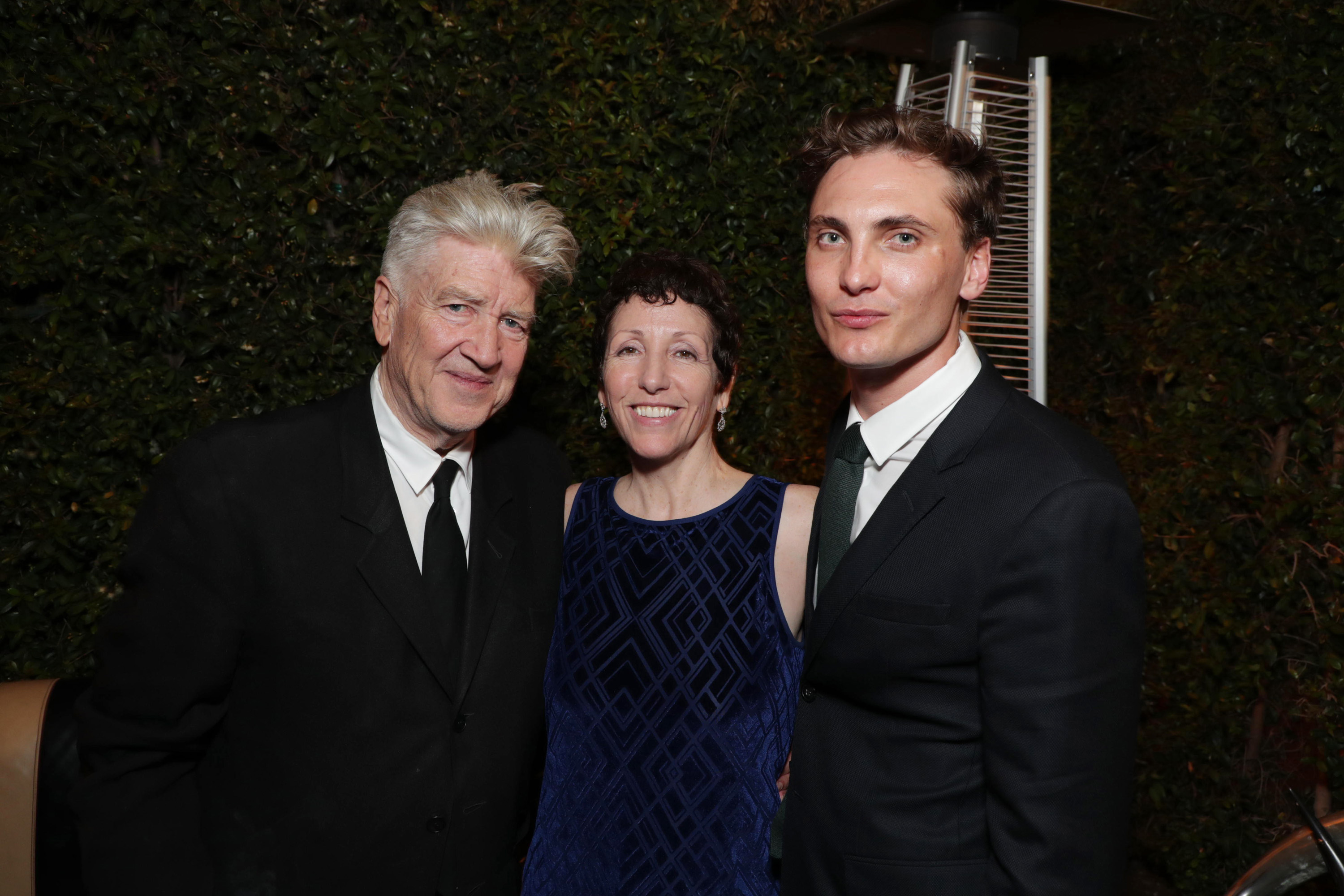 David Lynch, Sabrina S. Sutherland, and Eamon Farren in Twin Peaks (2017)